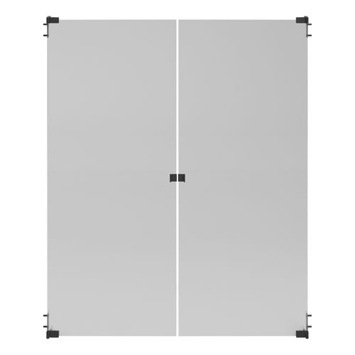 Lot de 2 portes verre MAYENCE Transparent