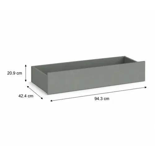 Lot 2 tiroirs de rangement SHELTER Vert