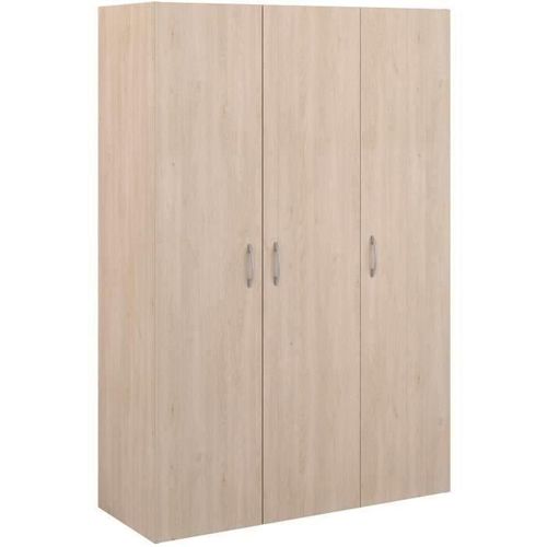 Armoire De Chambre - Easy Life - Chêne - 3 Portes - 120,2 X 180 X 49,7