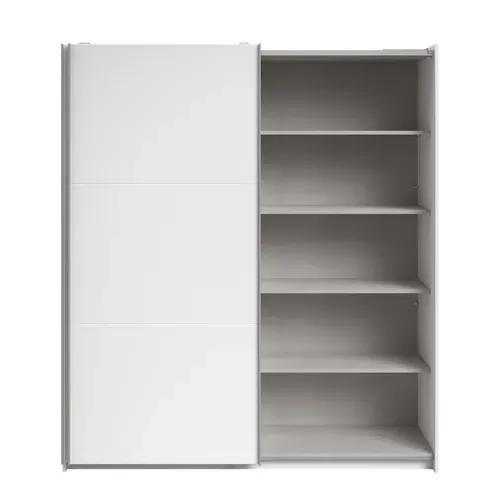 Armoire 2 portes couli. L.180 SWING blanc