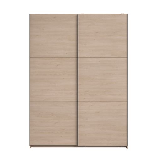 Armoire 2 portes couli. L.150 SWING imitation chêne