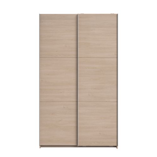 Armoire 2 portes couli. L.120 SWING imitation chêne