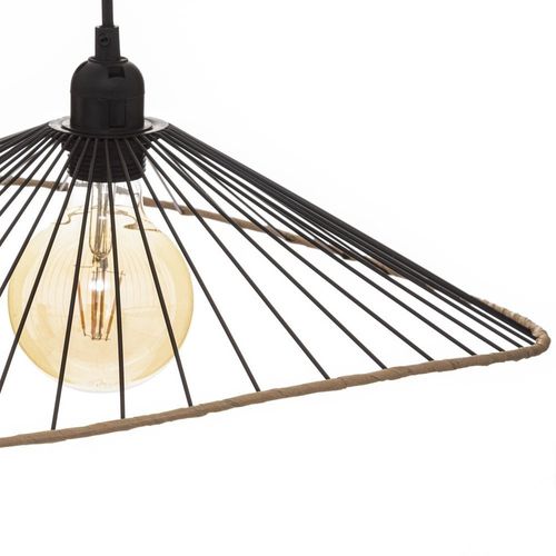 Suspension Métal Alara Noir D45