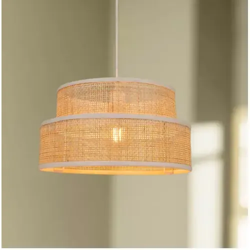 Suspension Rotin Yuca Beige D35