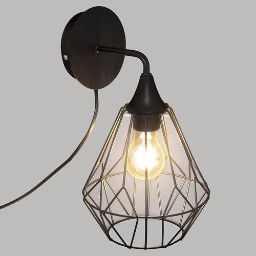 Applique Métal Flave Noir D19