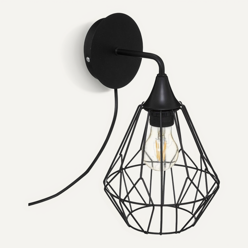 Applique Métal Flave Noir D19