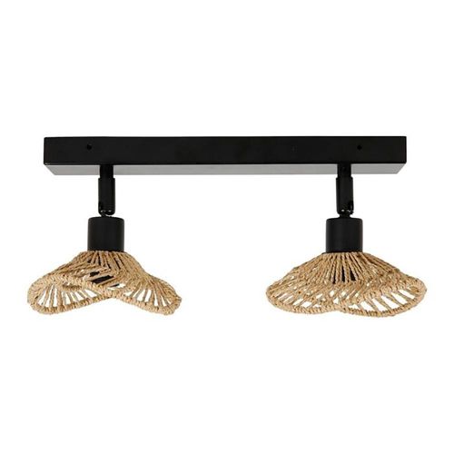 Applique Rampe 2 Spots Orientables Ozana Naturel