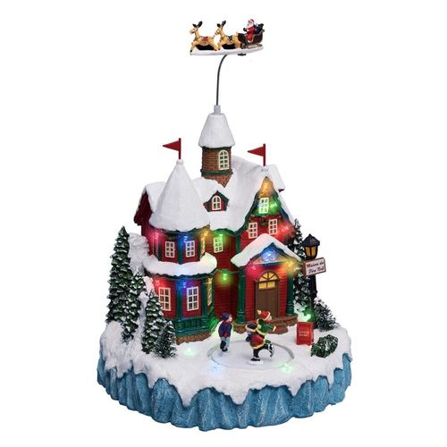 Christmas Village De Noel - De Cabine Légère LED, Décoration De Maison