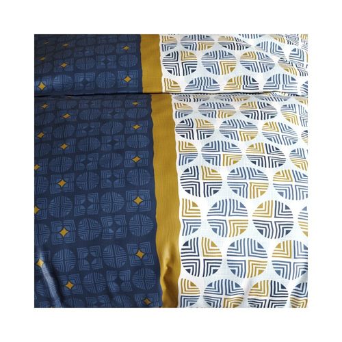 Housse De Couette 240x220 Sirius + 2 Taies Coton 57 Fils