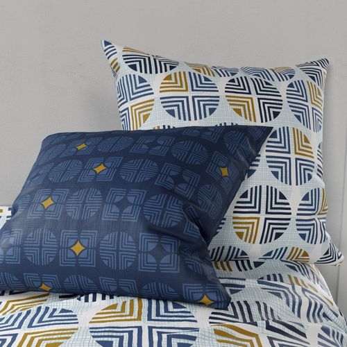 Housse De Couette 240x220 Sirius + 2 Taies Coton 57 Fils