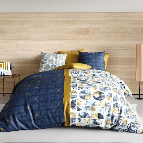 Housse De Couette 240x220 Sirius + 2 Taies Coton 57 Fils