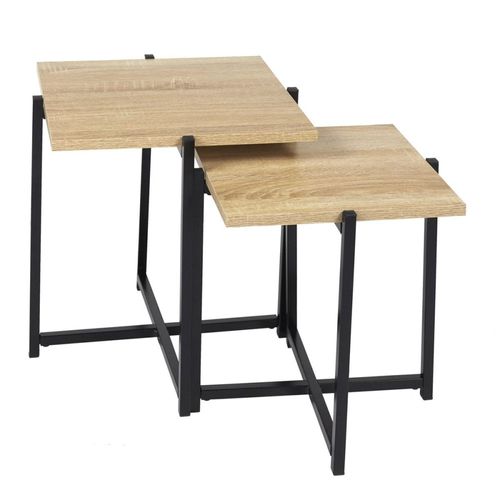 Ensemble De 2 Tables Gigognes Loka