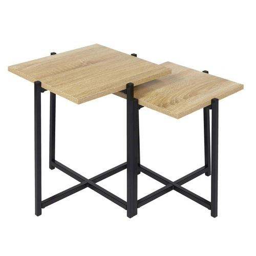 Ensemble De 2 Tables Gigognes Loka
