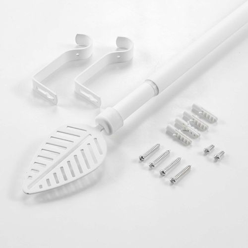 Kit Tringle Extensible 120 à 210 Cm Peint Stylea Blanc