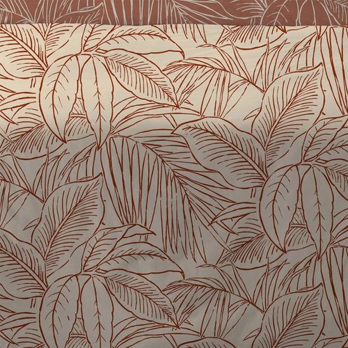 Housse De Couette 240x220 Monti Orange + 2 Taies