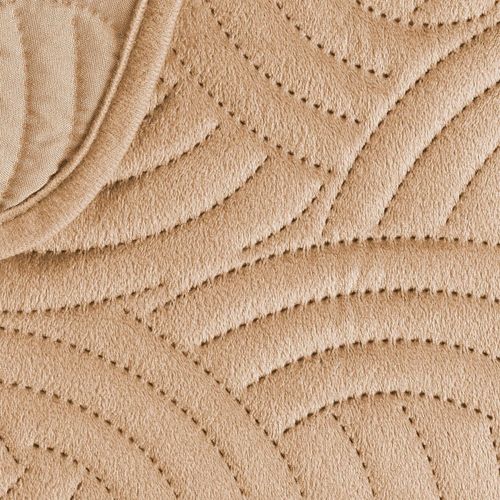 Couvre-lit 2 Personnes Matelassé 220x240 + 2 Taies Solange Lin