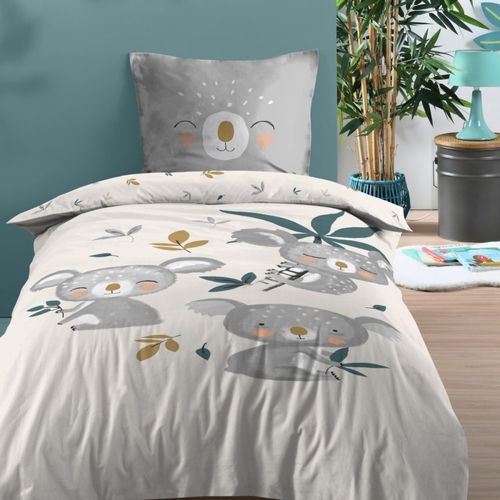 Housse De Couette 140x200 + 1 Taie Coton 57 Fils