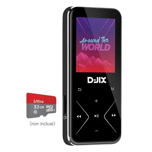 Baladeur Mp4 - M500 - 8gb - Bluetooth 4.0 - Noir