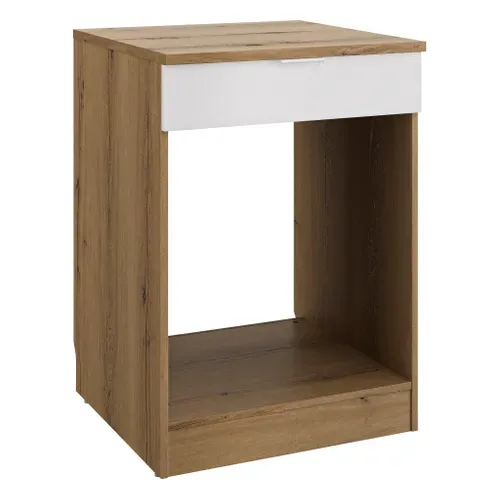 Bas four 60 EDEN chêne - blanc