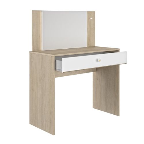 Coiffeuse Avec 1 Tiroir De Rangement L94 Cm