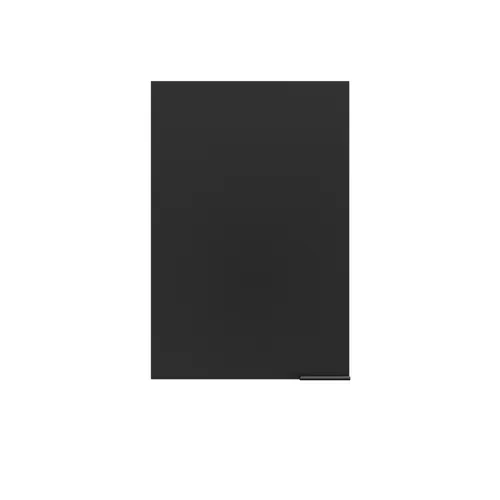 Haut 40 cm 1 porte EDEN chêne - gris vue de face