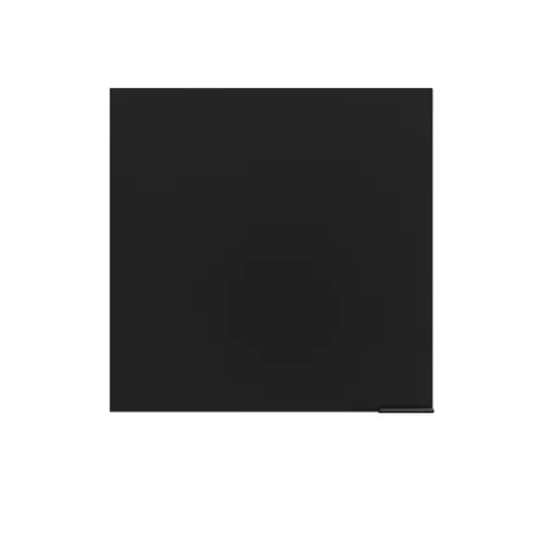 Haut 60 cm 1 porte EDEN chêne - gris vue de face