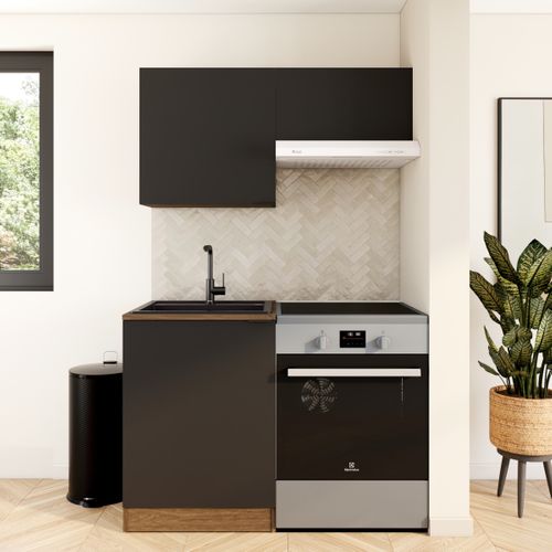 Haut surhotte 60 cm EDEN chêne - gris