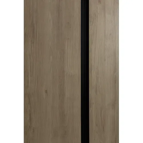 Dressing 2 portes L100 BRUGGES  imitation Châtaignier vue détaillée