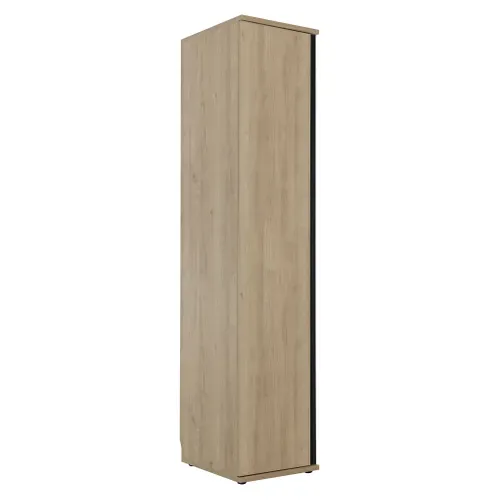 Dressing 1 porte  L50 BRUGGES  imitation châtaignier