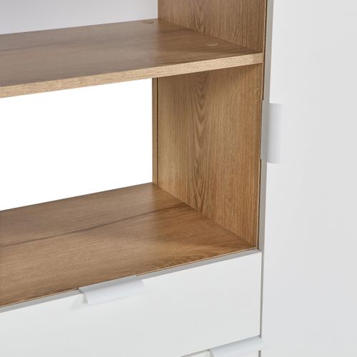 Buffet haut EDEN blanc vue détaillée