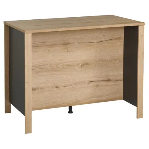 Ilot central EDEN chêne beton vue de derrière