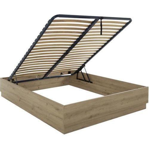 Lit coffre 140x190 cm RIVOLI 1H3FA14 vue accessoires