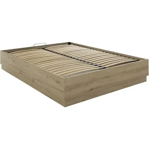 Lit coffre 140x190 cm RIVOLI 1H3FA14