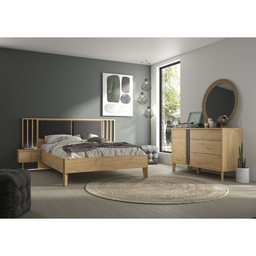 Commode 6 tiroirs RIVOLI vert
