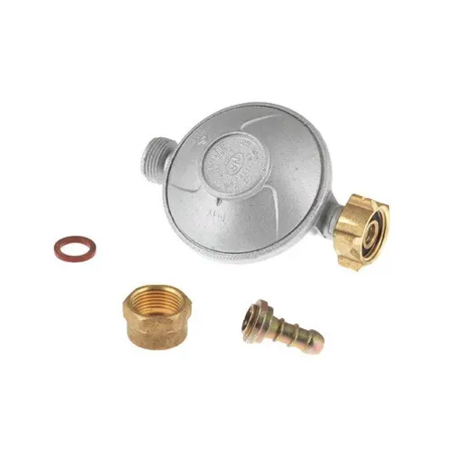 Détendeur Butane GAZINOX 28mbar pour bouteille 13 kg vue de face