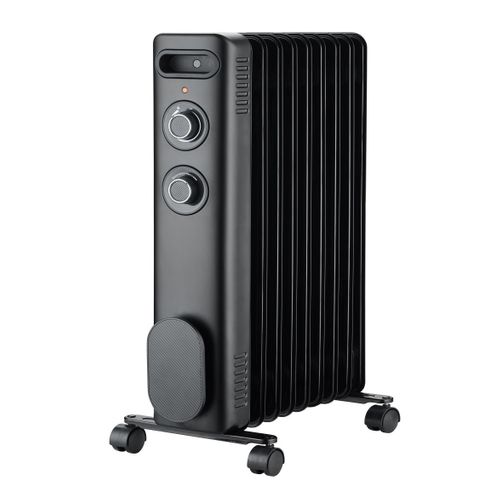 Radiateur Bain D'huile 2000w Noir Cl.radbh2000m