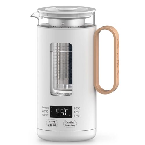Bouilloire-théière 2en1 0.5l 500w Blanc - Teazen évolution