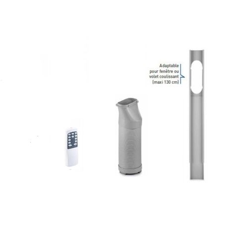 Climatiseur Mobile 2600w 26m2 Avec Kit Fenêtre 9000 BTU - Clim.2600bkt