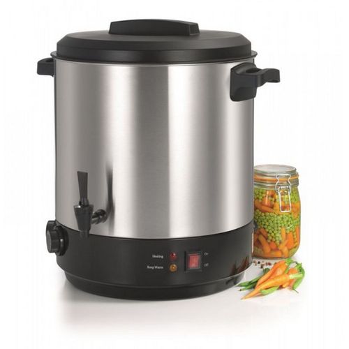 Stérilisateur Bocaux Électrique Robby 31L - Cuve Inox - Écran LCD - 2000W - STERI PRO INOX XL