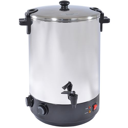 Stérilisateur De Bocaux Électrique Inox Avec Robinet Et Minuteur 12l 1650w - Zj-120td