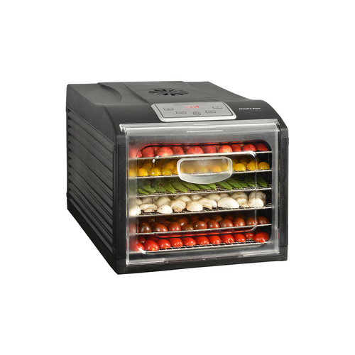 Déshydrateur 6 Plateaux Inox Noir Secco6black