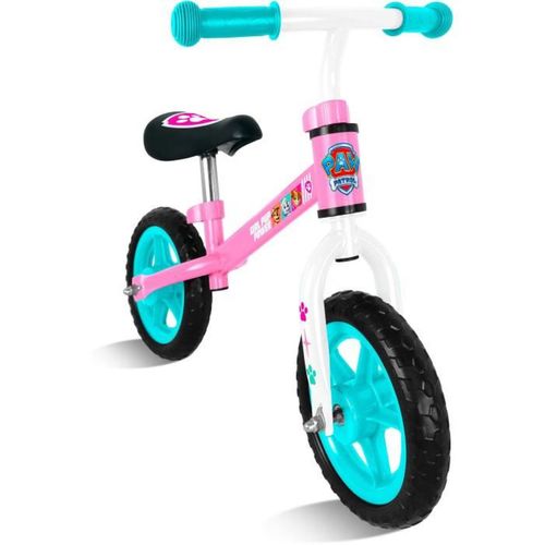 Draisienne 10 Pouces Pat'patrouille Rose — Cadre Acier, Roues Eva, 2–5 Ans