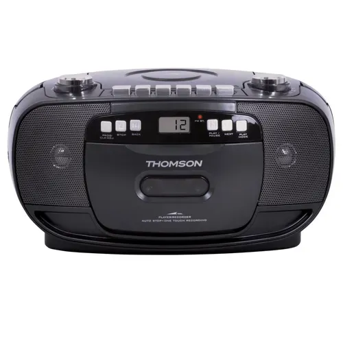 Radio CD Tuner FM THOMSON RK200CD rétro éclairé vue de face