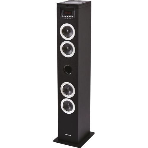 Tour Haut-parleurs Multimédia Ds120cd Lecteur Cd 60w Bluetooth USB Radio Fm Affichage LED Noire