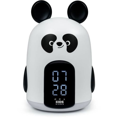Réveil Et Veilleuse Panda - Bigben Interactive - Minuteur - Radio Réveil - Blanc Et Noir
