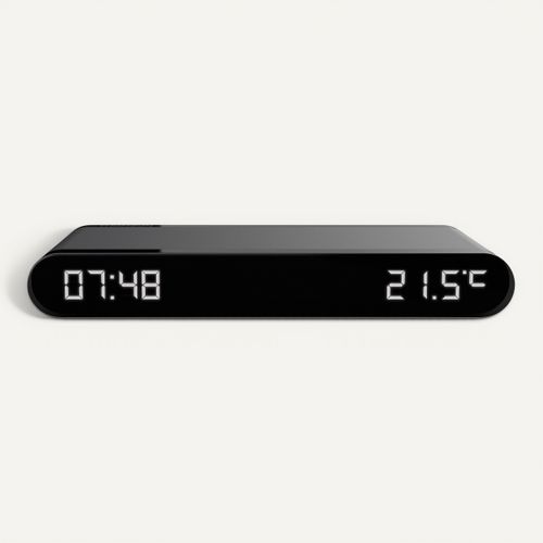 Réveil Chargeur Induction Avec Caméra Espion HD – WiFi – Modèle TotalCadeau Mini