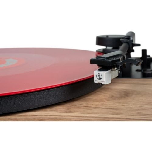 Micro-chaîne Bluetooth Avec Platine - Radio Fm/cd/mp3/usb, 60w, Tourne-disques, Égaliseur, 230v