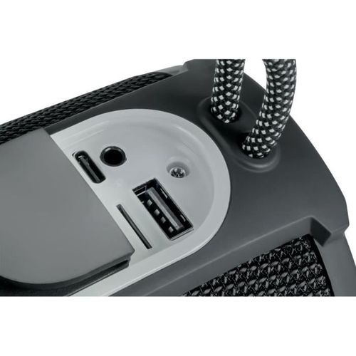 Enceinte Sans Fil Lumineuse - Mainstream 3 - Bluetooth 5.3, 30w, Tws, USB, Micro-sd, Batterie USB-c