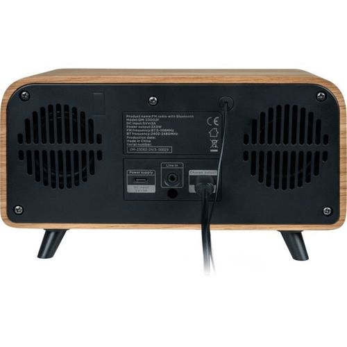 Radio Réveil - Bluetooth - Dab - Gamme Vintage Cosy