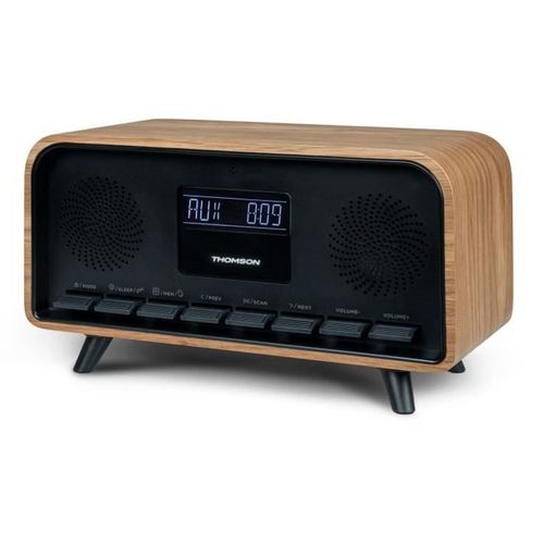 Radio Réveil - Bluetooth - Dab - Gamme Vintage Cosy